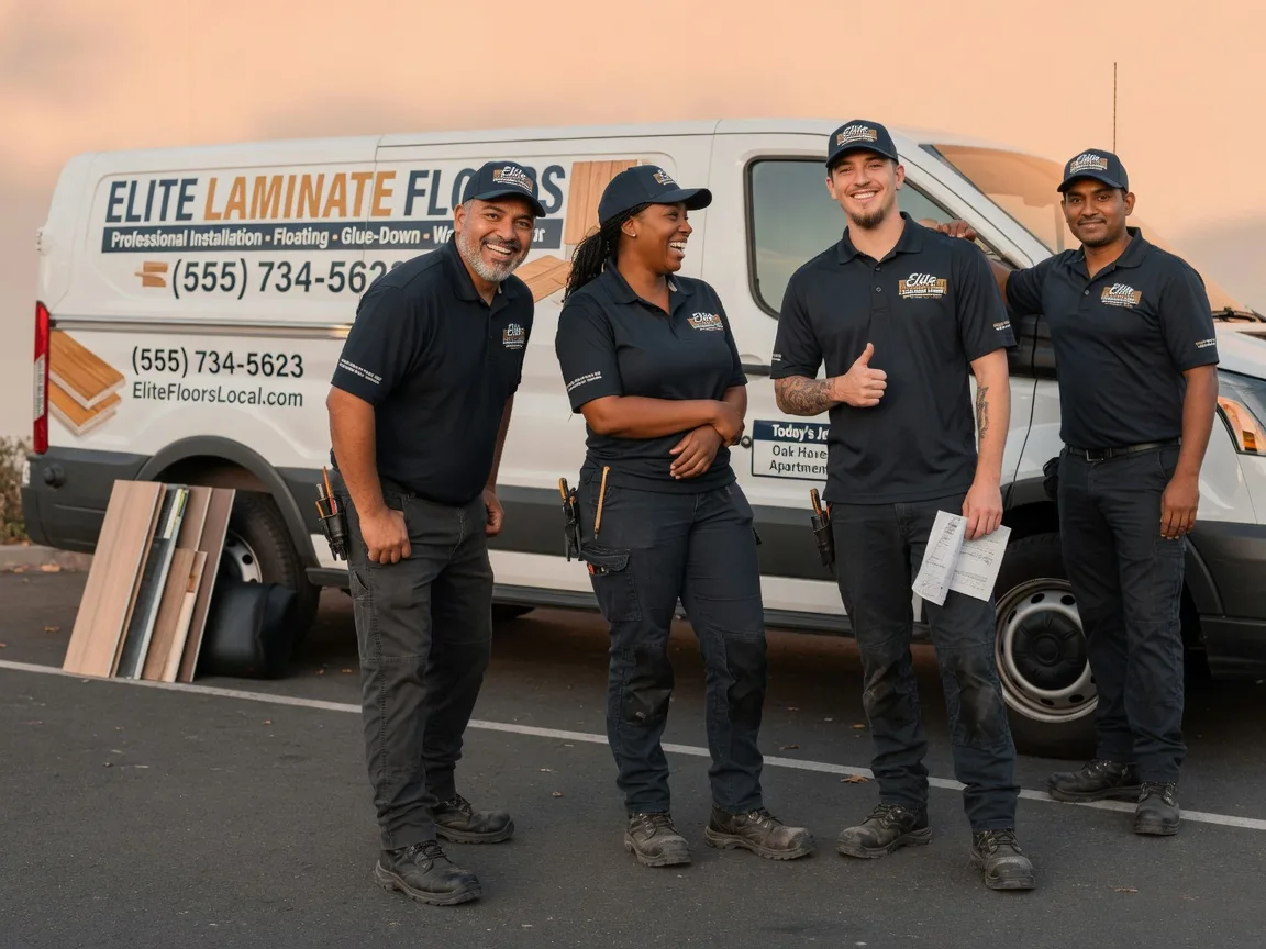 Laminate flooring installation company in Hubertus, WI
